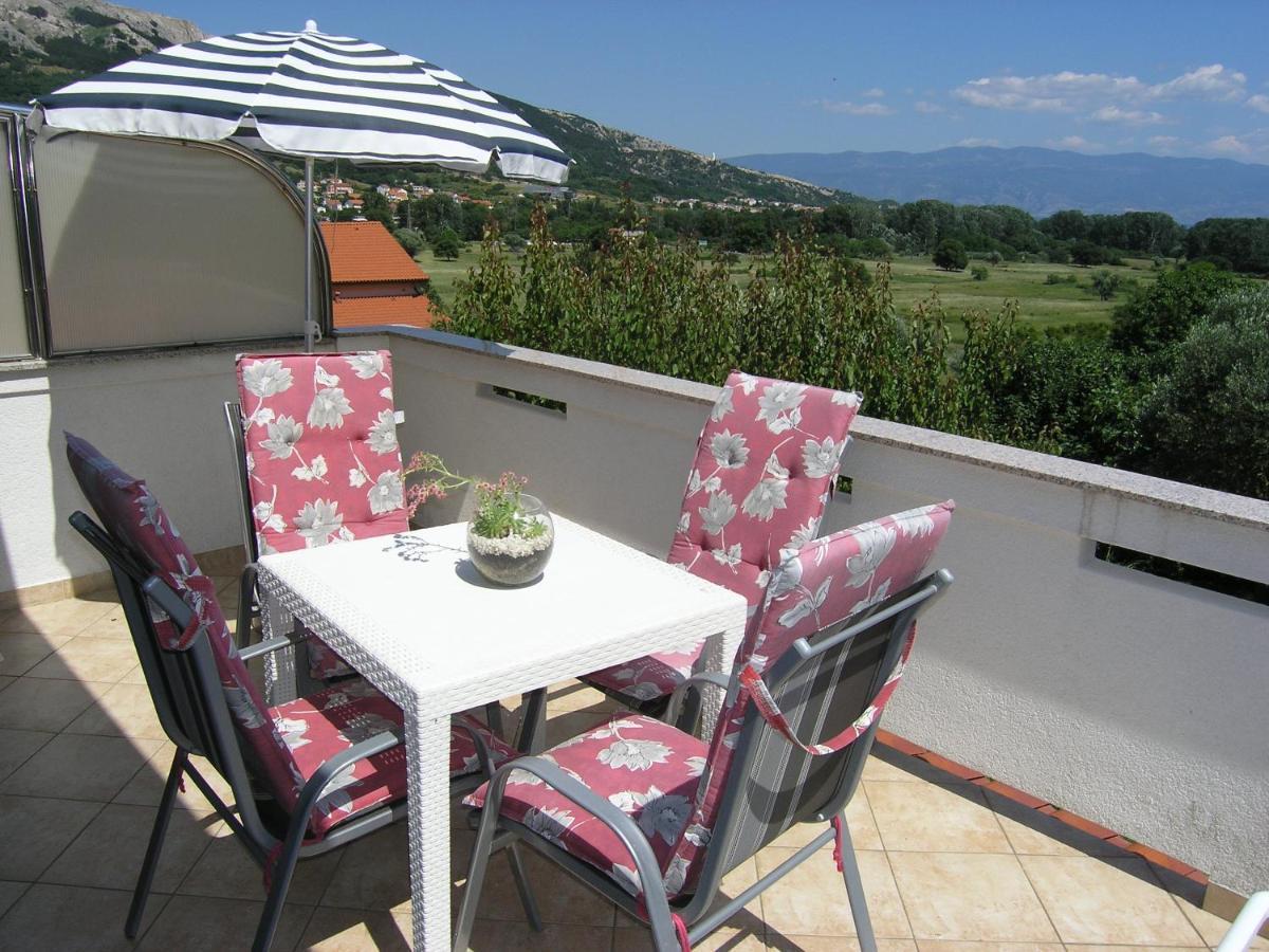 Apartments Jadranka With Magnificent Views Of The Sea - Baska Baška Exterior foto